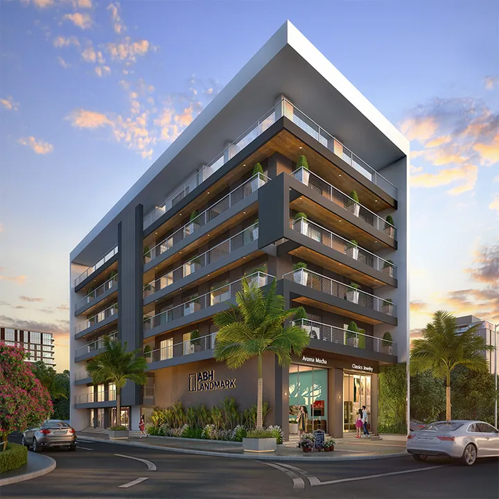 ABH Landmark — low-rise commercial building by ABH Developers